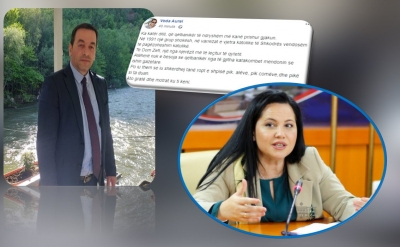 ‘Ju kërkoj falje’, rilindasi Voda, burri i zv. Ministres, bëhet pishman për sharjet me libër shpie ndaj shqiptarëve….