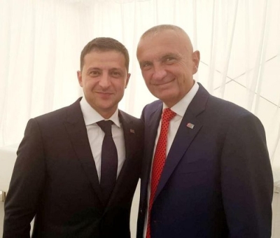 &#039;31 vjetori i Pavarësisë&#039;/ Meta foto me Zelenskyn: Qëndrojmë në mbështetje të popullit ukrainas