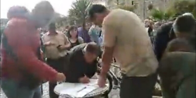 Shiu nuk i ndal mbledhjet e firmave, AMT ndalon në Elbasan (VIDEO)