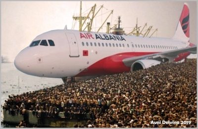 “Dikur me anije.. e sot me aviona, Rilindja, kjo shkatërrimtare e Shqipërisë”