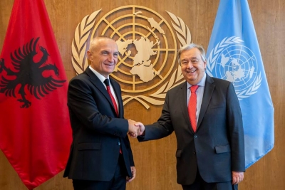 Presidenti Meta takon Sekretarin e Përgjithshëm të OKB, António Guterres