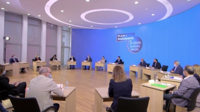 Lulzim Basha LIVE - Bashkëbisedim me gazetarët për planin e rimëkëmbjes nga epidemia COVID-19