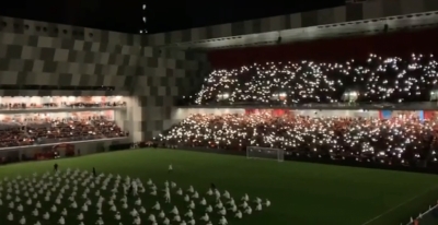 Thirrjet “Rama ik” në stadium si ato të ’90 “Poshtë Komunizmi”/ Gazetari: Iu doli nga shpirti