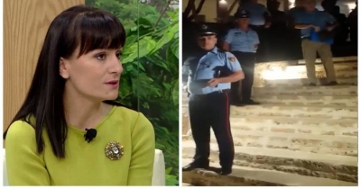 Denoncimi me VIDEO/ ‘Këta janë harbutë dhe hajdutë’!, ish-deputetja denoncon dhunën e policisë në Sarandë