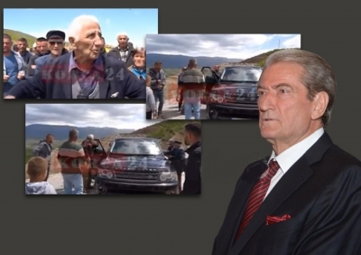 VIDEO/ Fshatarët në protestë, bllokojnë kthimin në fushë mbeturinash, Berisha: Zgjidhja e vetme. Rama ik!