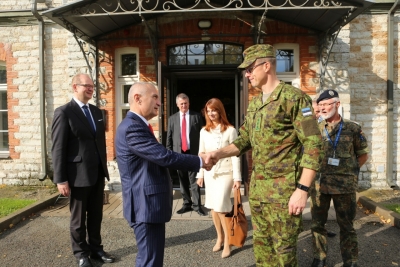 Presidenti Meta viziton Qendrën e Ekselencës së Mbrojtjes Kibernetike të NATO-s në Talin