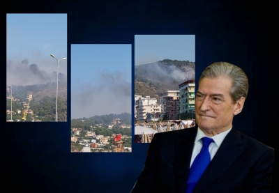 Berisha: Qeveria ‘bronxohet’ detrave, banorët luftojnë me zjarret në Shëngjin!