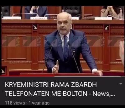 Berisha:Ja çfare bisedoi Zografi Bis me John Bolton!