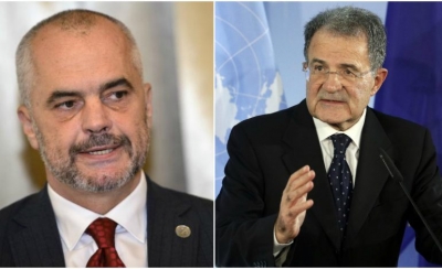 Ish kryeministri Italian Romano Prodi jep alarmin:Turqia po përforcon pozitat në Shqipëri në dëm të Italisë dhe Europës. Kjo vjen edhe nga marrëdhënia e ngushtë e Ramës me Erdoganin."