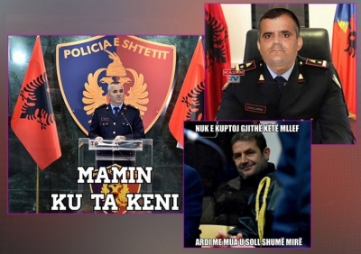 Ard Daullxhiu i merr postin Ard Veliut/ Rrjeti shpërthen me meme kundër drejtorit të Policisë