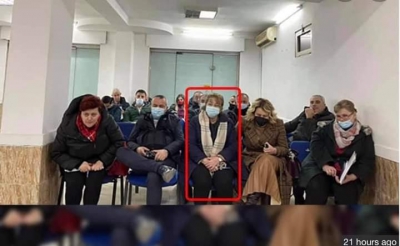 Pollo/Për shkelje të rregullave anti Covid gjobisin e ndalojnë qindra vetë, qeveritares në krye të komitetit anti Covid edhe mbasi kapet në shkelje nuk i hyn gjemb në këmbë!