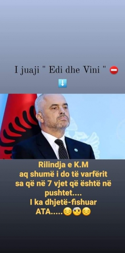 Berisha:Dashuria e Edvin Hajdutit per te varferit. Ne 7 vite numri i tyre u rrit 10 here!