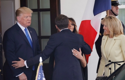 Foto/ Momente nga vizita e presidentit Emmanuel Macron në Shtëpinë e Bardhë