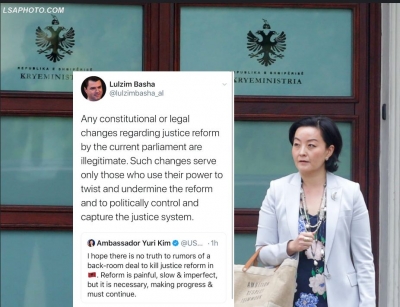 Kryetari Basha riposton deklaratën e ambasadores amerikane për reformen në drejtësi