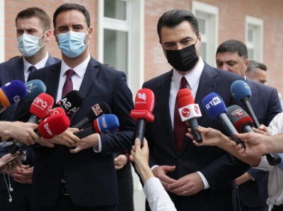 “Krah për krah me institucionet e Kosovës përballë sfidave”, Basha pas takimit me Konjufcën: Prioritet vazhdimi i njohjeve ndërkombëtare