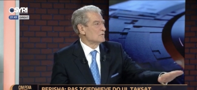 Sali Berisha:Do ul taksat në mënyrë dramatike sapo të fitoj zgjedhjet