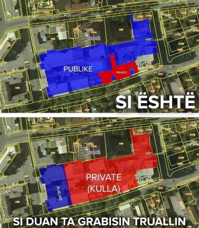 FOTOTLAJM/ Trualli i Teatri Kombëtar, si është dhe si duan ta grabisin