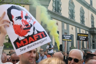 Vjedhjet me &#039;5D&#039;/ Sot protesta e opozitës të bashkia e Tiranës