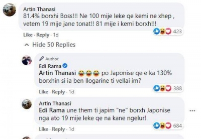 Mos e humbisni! Replika e komentuesit me Ramën po thyen rrjetin