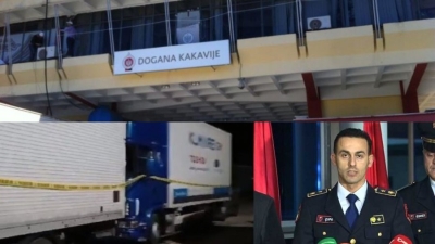 Si lejoi policia e Gjirokastrës kontrabandën në doganën e Kakavijes