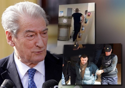 VIDEO/ Vizitë misterioze e Saimir Tahirit në spital, ironizon Berisha: Mos takoi Milin e partisë?!