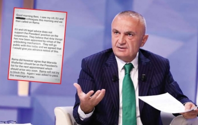 “Shembja e Teatrit, porosi e lobit serb”, Meta tregon SMS e diplomatit për Ramën: Nga sot do jem si President danez