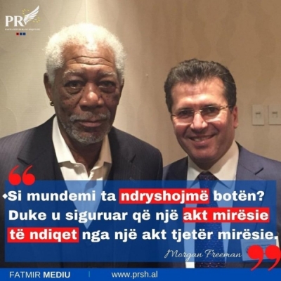 Si mundemi ta ndryshojmë botën?! Mediu takon Morgan Freeman