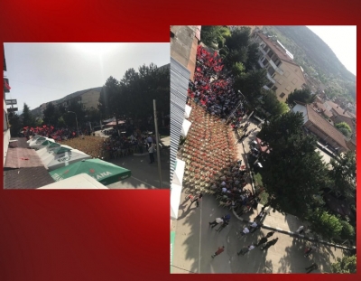 FOTO/ Ramën nuk e do më askush, i mbeten karriget bosh në Përrenjas