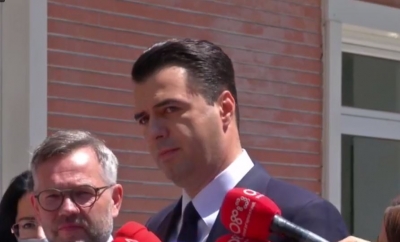 Takimi me ministrin gjerman për Europën, Basha: I kërkova të denoncojnë masakrën e 25 prillit