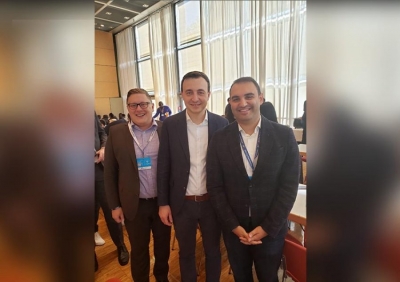 Kryetari i FRPD-së takim me Sekretarin e Përgjithshëm të CDU-së gjermane