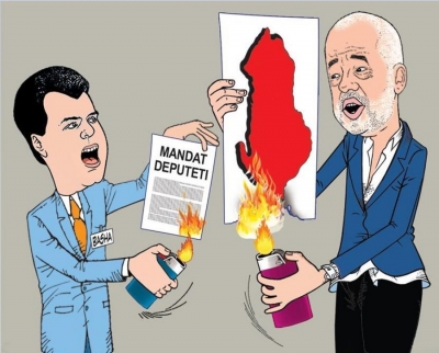 Rama: Ju digjni mandatet, por unë i vë zjarrin Shqipërisë dhe nuk iki!