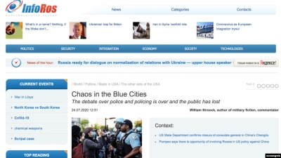 VOA/Zyrtarët amerikanë: Zbulimi rus përhap dizinformim përmes faqeve elektronike në anglisht