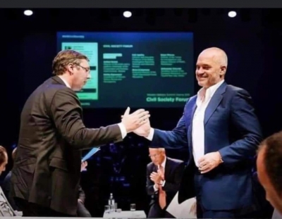 Berisha/Ja pse nuk reagoi argati ndaj kercenimit te Kosoves per lufte nga padroni i tij, presidenti i serbomadhise Vuçiç.