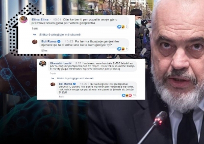 'Si do ja bëje ti me dy paga minimale?'/ Qytetari kap ngushtë Ramën