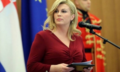 Presidentja kroate shpallet &quot;Qytetare Nderi&quot; e Beratit
