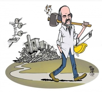 La Repubblica: Shembja e teatrit ‘gjest i turpshëm dhe i keq’