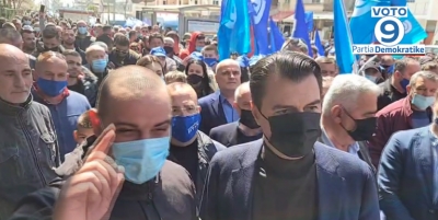 “Koha të rihapim portën europiane”, Basha nga Lushnja: Bashkim unik më 25 prill