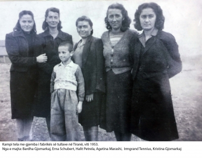 1953/Kampi i fabrikës së tullave në Tiranë dhe dy gjermanet e internuara