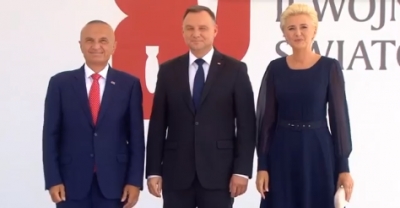 Meta i ftuar në Poloni me liderë botërorë për 80 vjetorin e Luftës II-të Botërore (VIDEO)