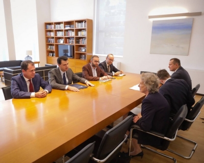 Takimi me Glover/ Lulzim Basha deklaron: Reforma zgjedhore e vetmja rrugëdalje nga kriza