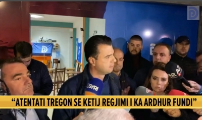 Plagosja e sekretarit të PD-së/ Pas vizitës urgjente në Kavajë, Basha niset për në spitalin e Durrësit