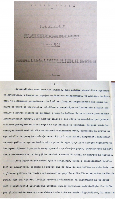 E.Hoxha në vitin 1952: “Në SHBA vuajnë për bukën e gojës, ka papunësi, rritje çmimesh dhe mizerje”