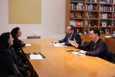 Basha me drejtuesit e Shoqates Mikrofinanca Shqiptare/Fuqizimi i bizneseve synimi kryesor i PD.