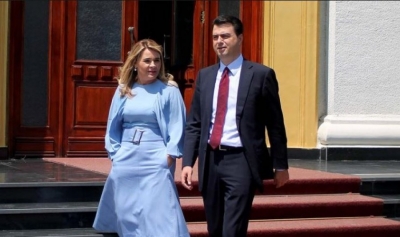 Aksioni i opozitës. Lulzim Basha takim me Monika Kryemadhin