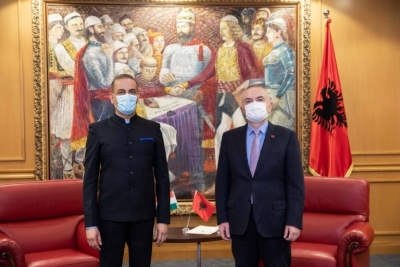 Meta pret ambasadorin e ri të Indisë: Marrëdhënia e mirë mes dy shteteve, do të shërbejnë për intensifikimin e bashkëpunimit ekonomik e tregtar