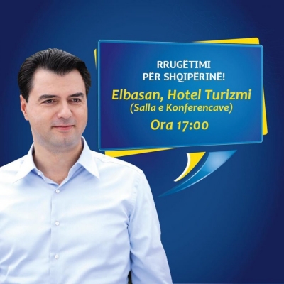 Basha: Sot fillojmë 'Rrugëtimin për Shqipërinë', të bashkohemi në Elbasan