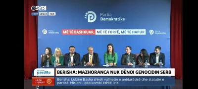 Rama mohoi gjenocidin serb/ Berisha: Akt vasaliteti! Ministrja e Jashtme çonte kartonin