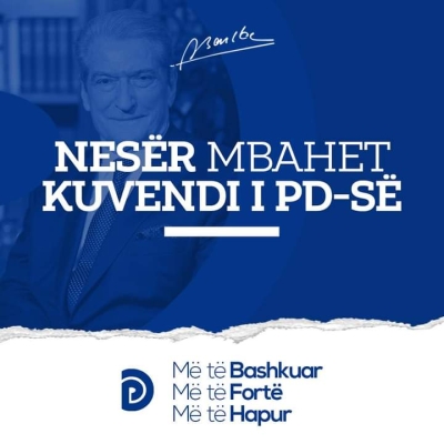 Berisha: Nesër mbahet Kuvendi i Partisë Demokratike!