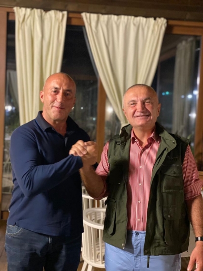 ‘Një mbrëmje frymëzuese dhe vëllazërore’, Meta takon Haradinajn: Për jetë e mot Shqiptarë