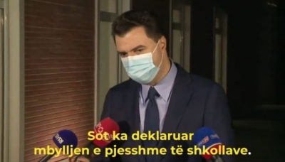 Basha poston videon: Dje e mohoi, sot mbylli shkollat, Rama nuk ka asnjë plan për pandeminë!